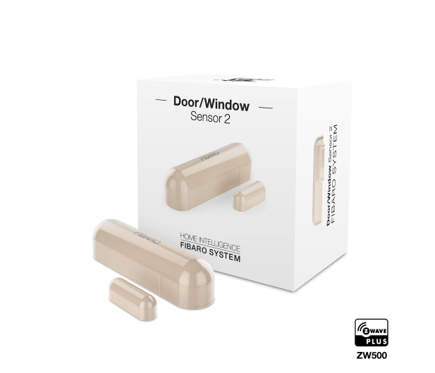 Fibaro Door/Window Sensor Kość słoniowa FGBHDW-002-4 - 1387744 - zdjęcie